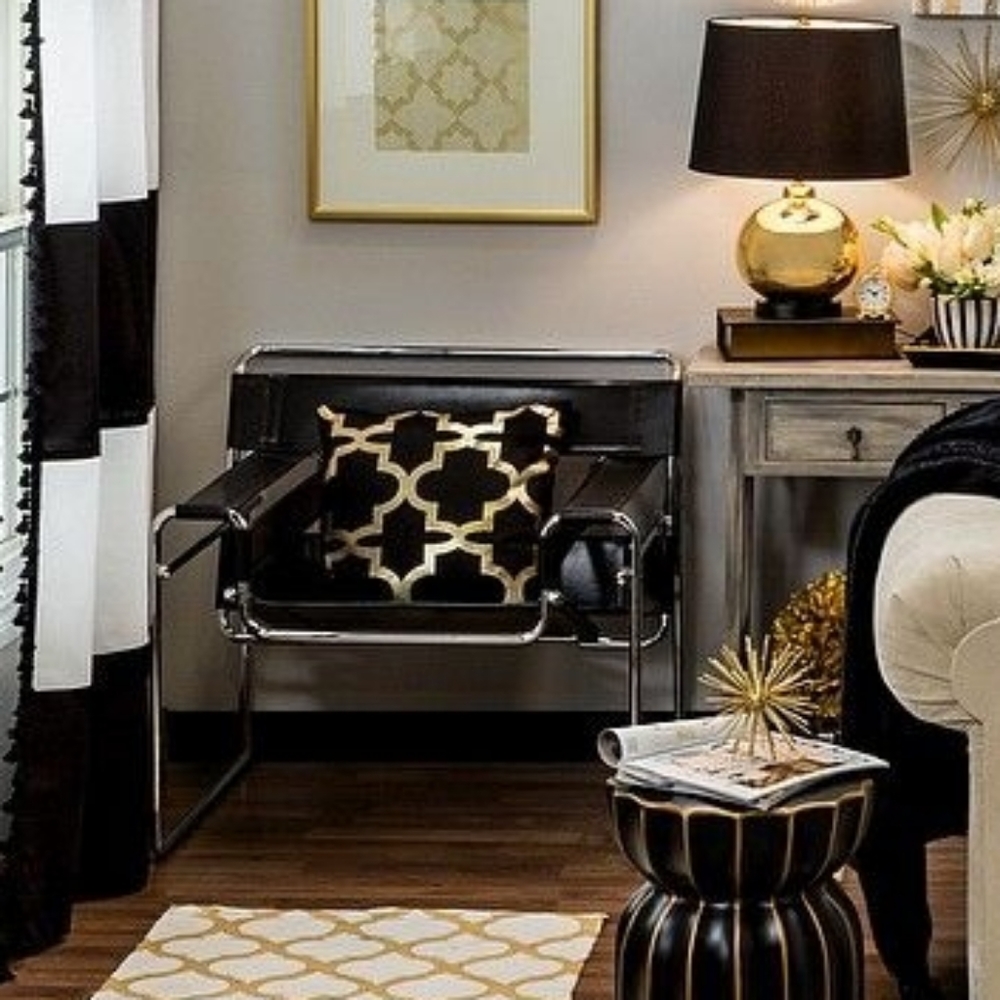 🖤geometric decorative pillow 🤍